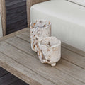 UTTERMOST Indoor-Outdoor Quarried Candleholders S/2 - Decorative Accents