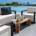UTTERMOST Indoor-Outdoor Quarried Candleholders S/2 - Decorative Accents