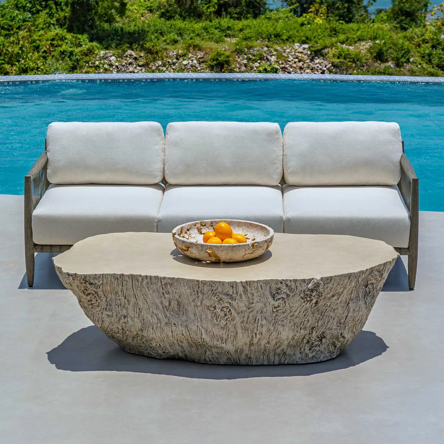 UTTERMOST Quarried Indoor-Outdoor Bowl - Decorative Accents