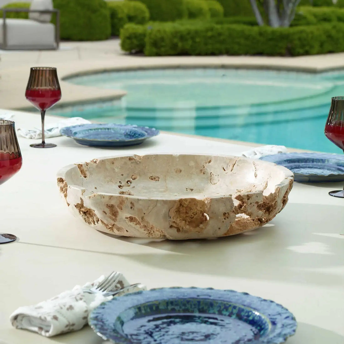 UTTERMOST Quarried Indoor-Outdoor Bowl - Decorative Accents