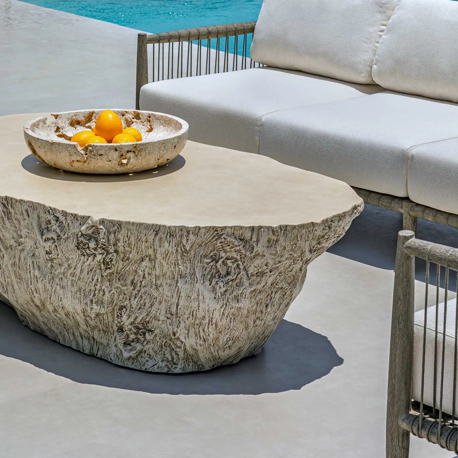 UTTERMOST Quarried Indoor-Outdoor Bowl - Decorative Accents