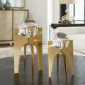UTTERMOST Ellianna Crystal Spheres Set Of 2 - Decorative Accents