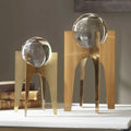 UTTERMOST Ellianna Crystal Spheres Set Of 2 - Decorative Accents