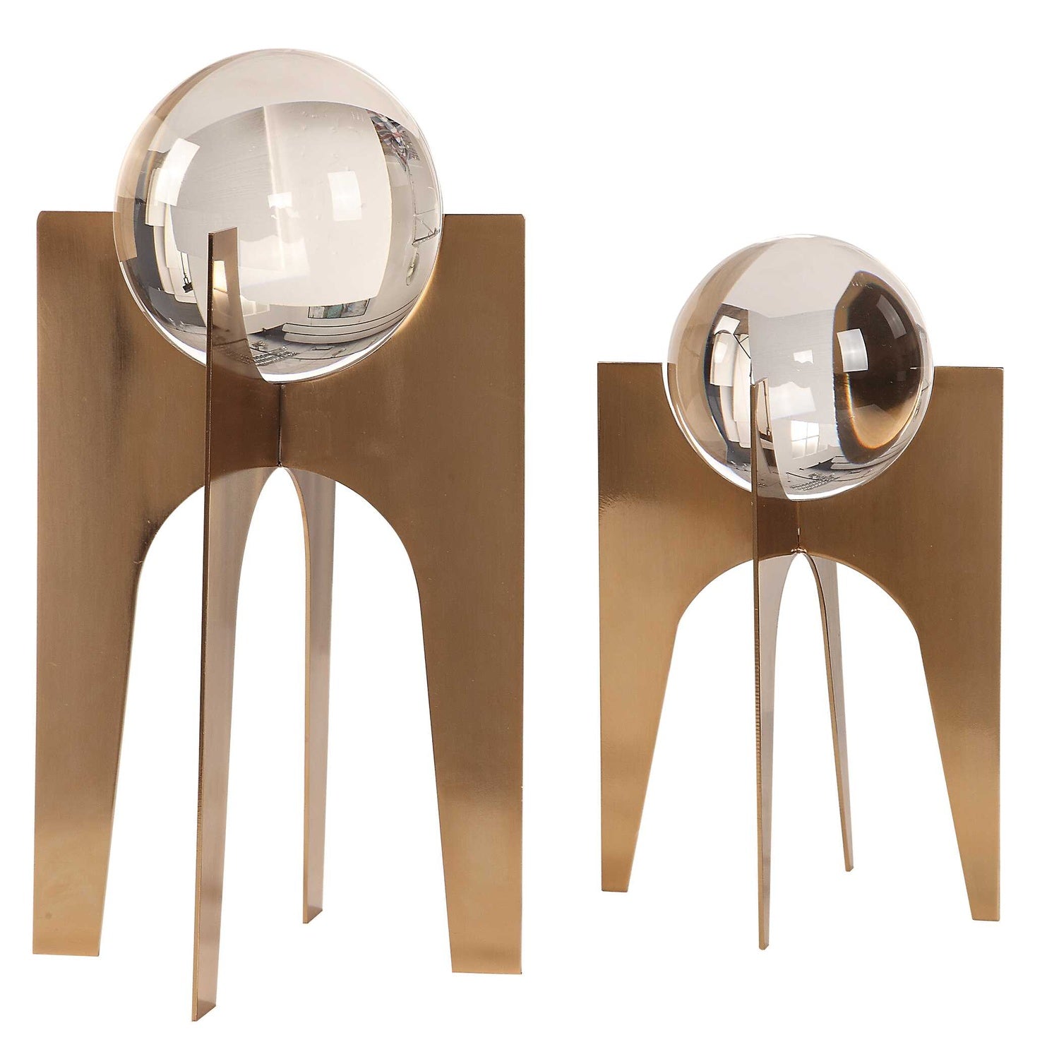 UTTERMOST ELLIANNA CRYSTAL SPHERES - Decorative Accents