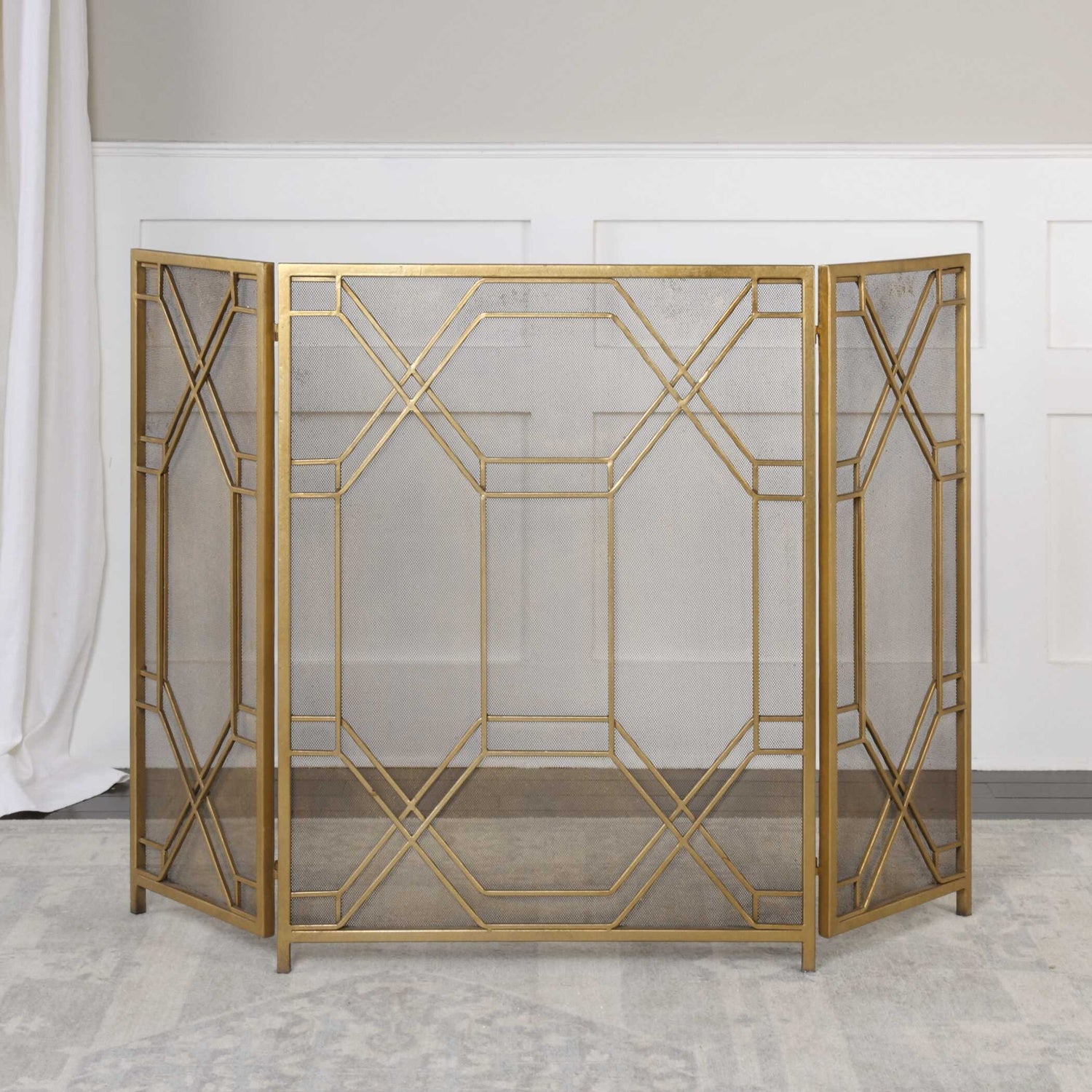 UTTERMOST ROSEN FIREPLACE SCREEN - Decorative Accents