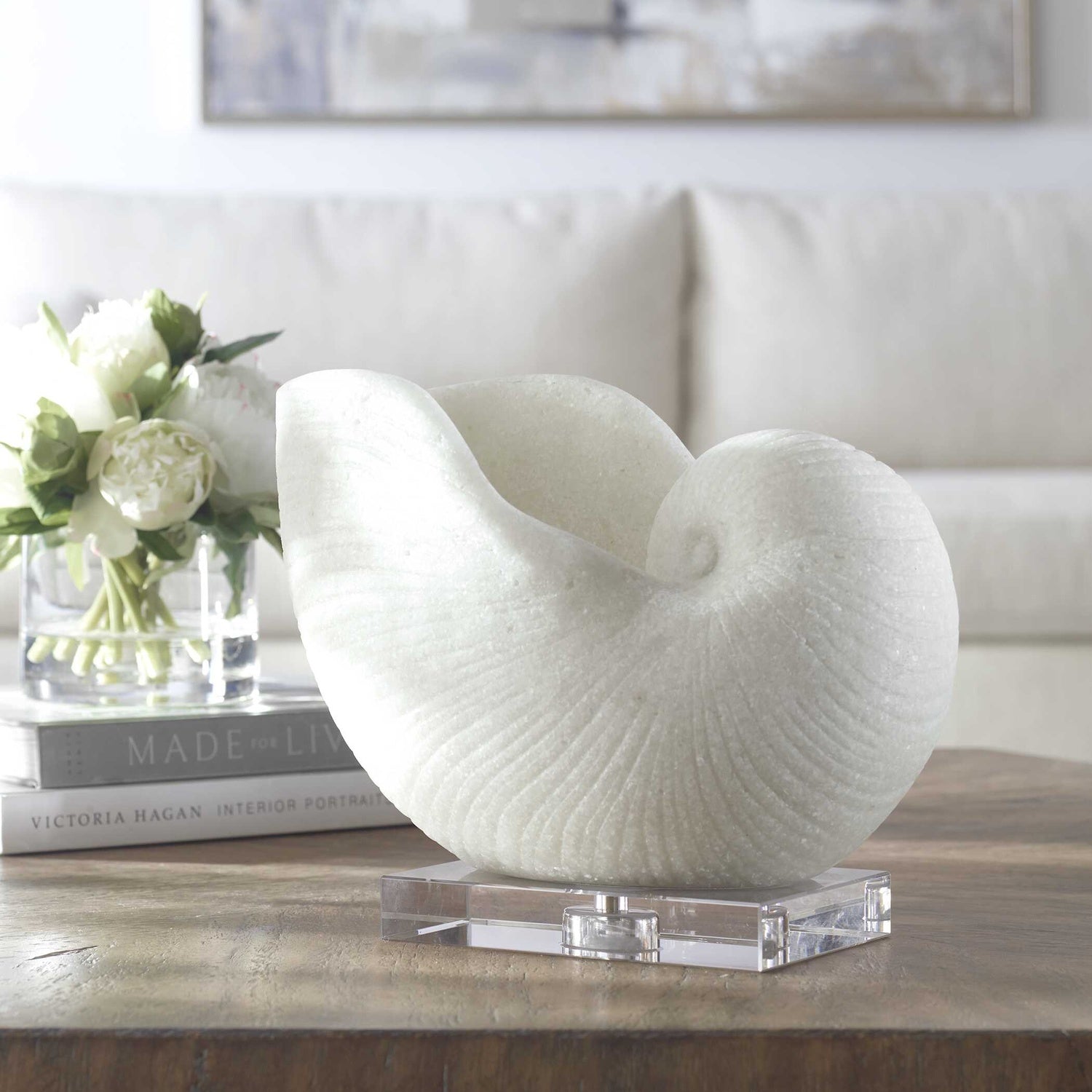 UTTERMOST Nautilus Sculpture - Decorative Accents