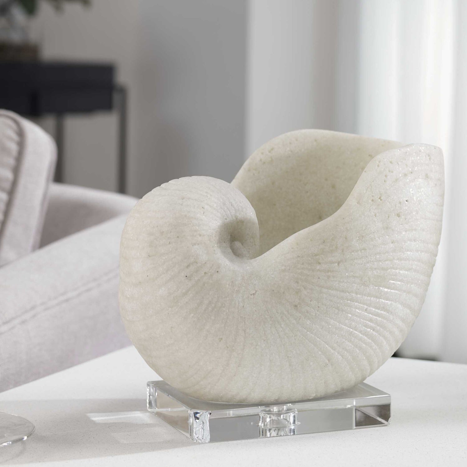 UTTERMOST Nautilus Sculpture - Decorative Accents