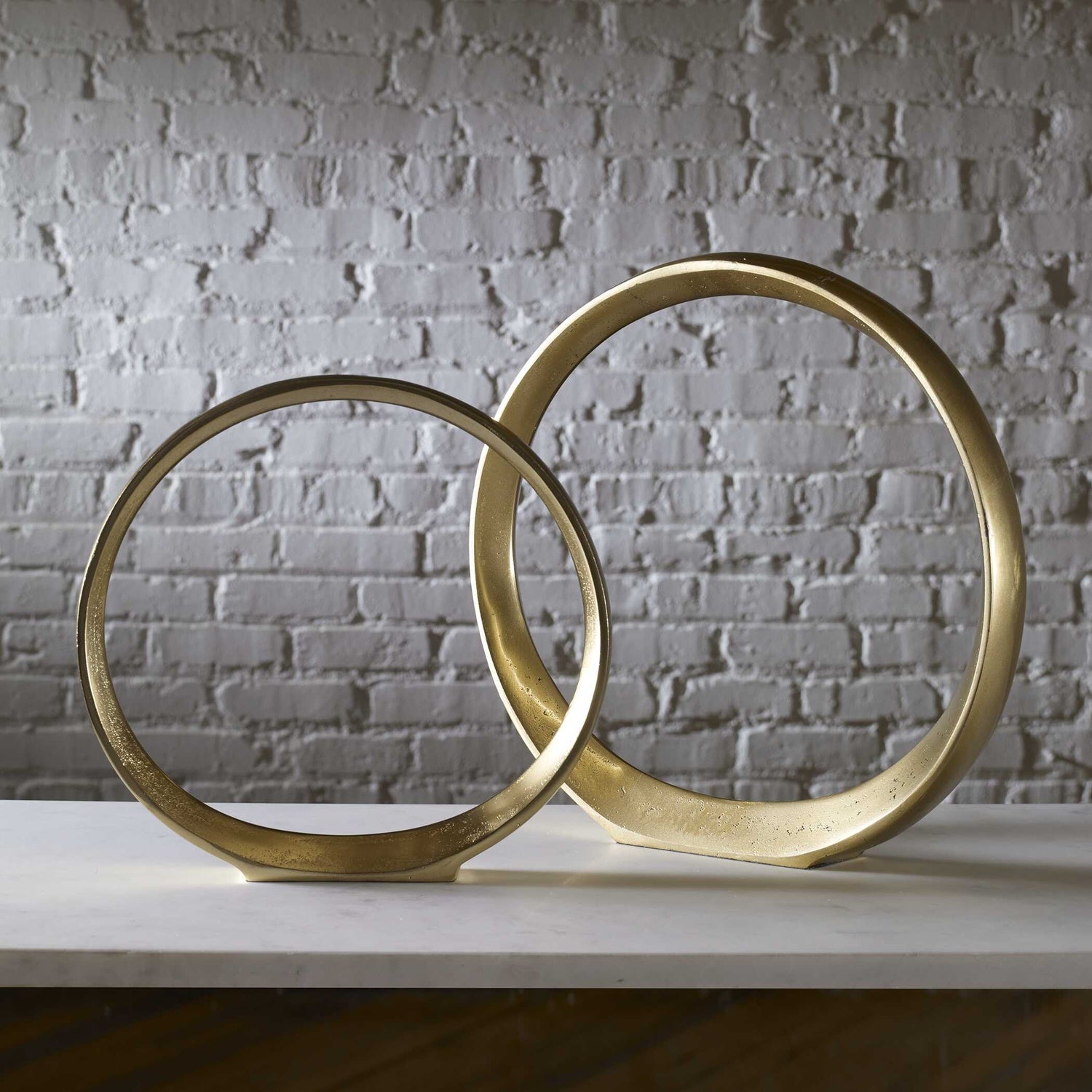 UTTERMOST Jimena Ring Sculptures Set Of 2 - Decorative Accents
