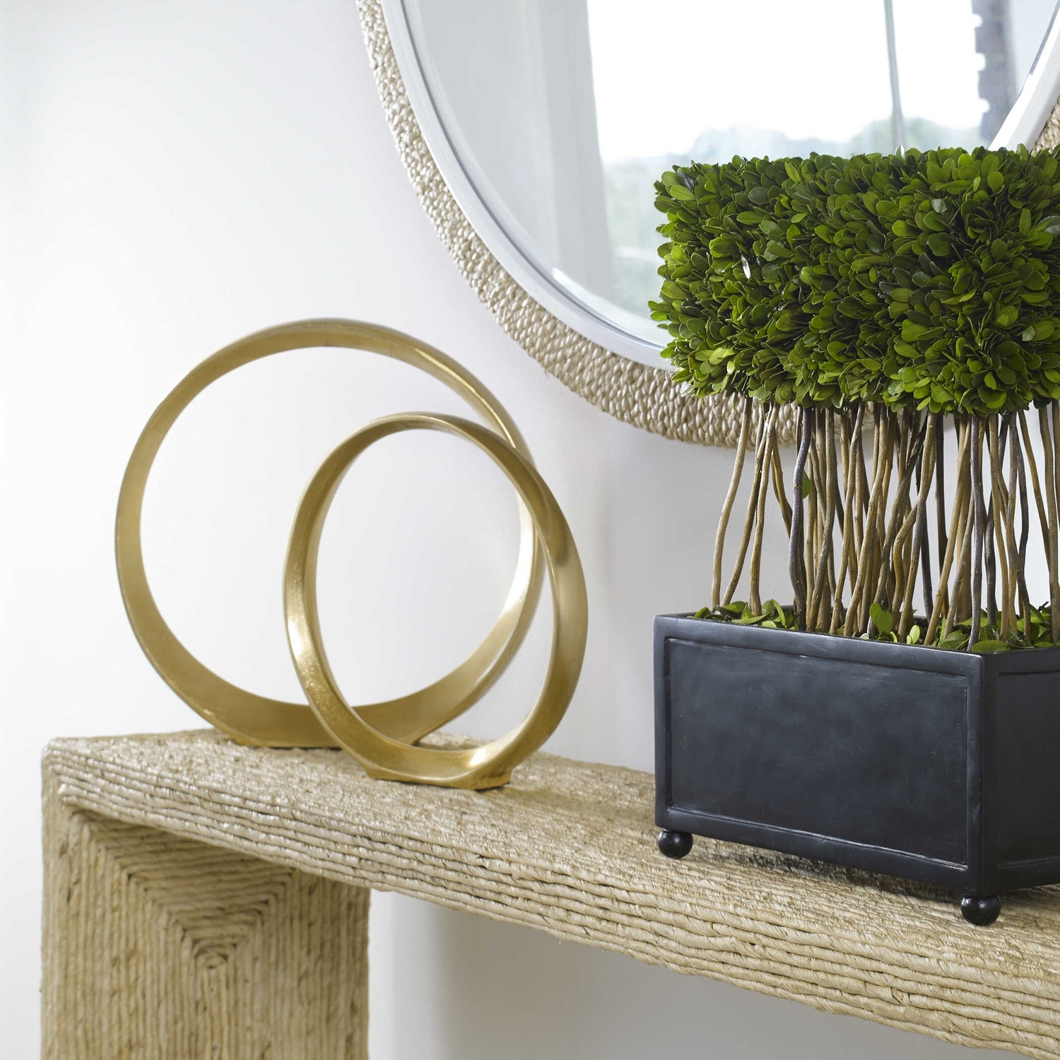 UTTERMOST JIMENA RING SCULPTURES - Decorative Accents