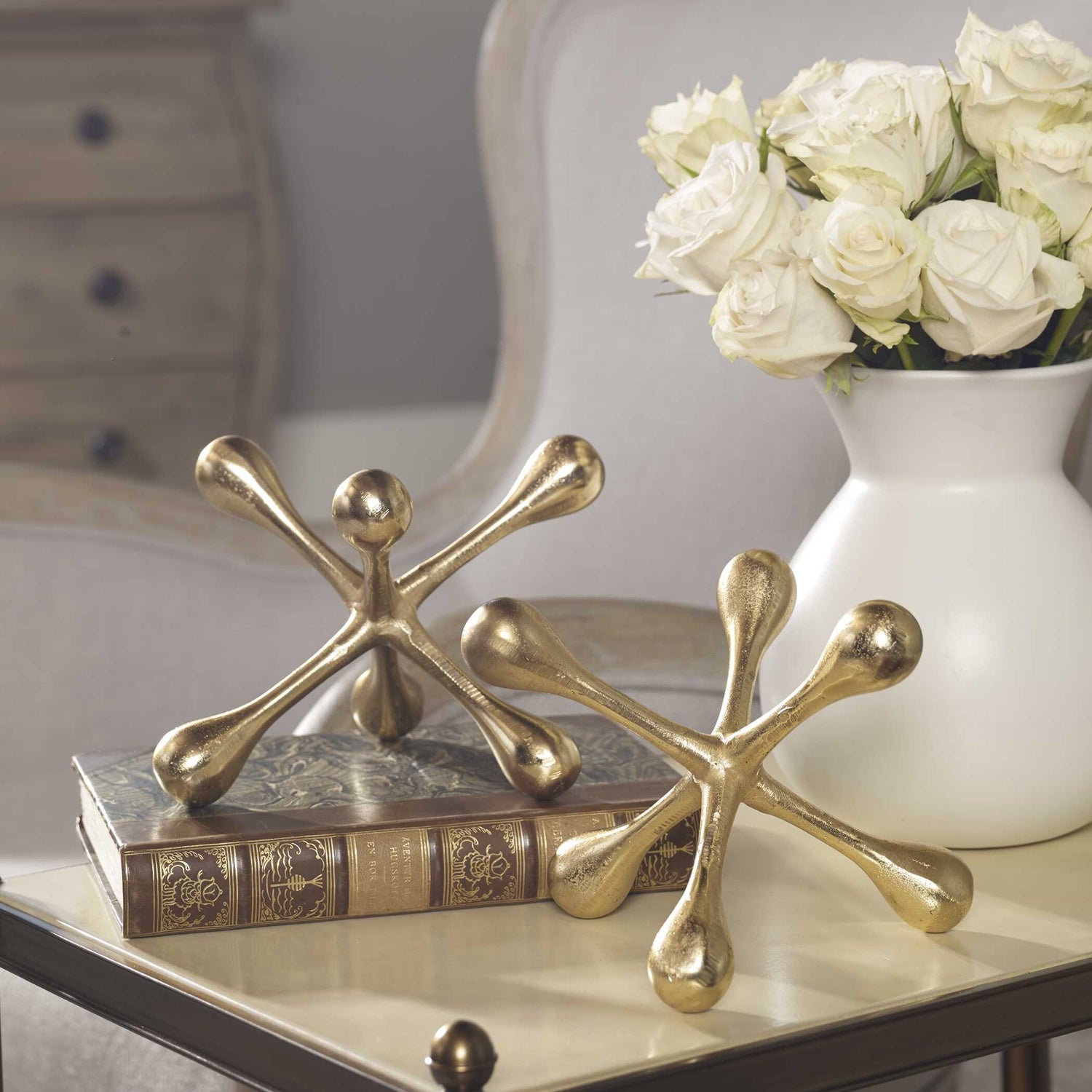 UTTERMOST Harlan Objects Set Of 2 - Decorative Accents
