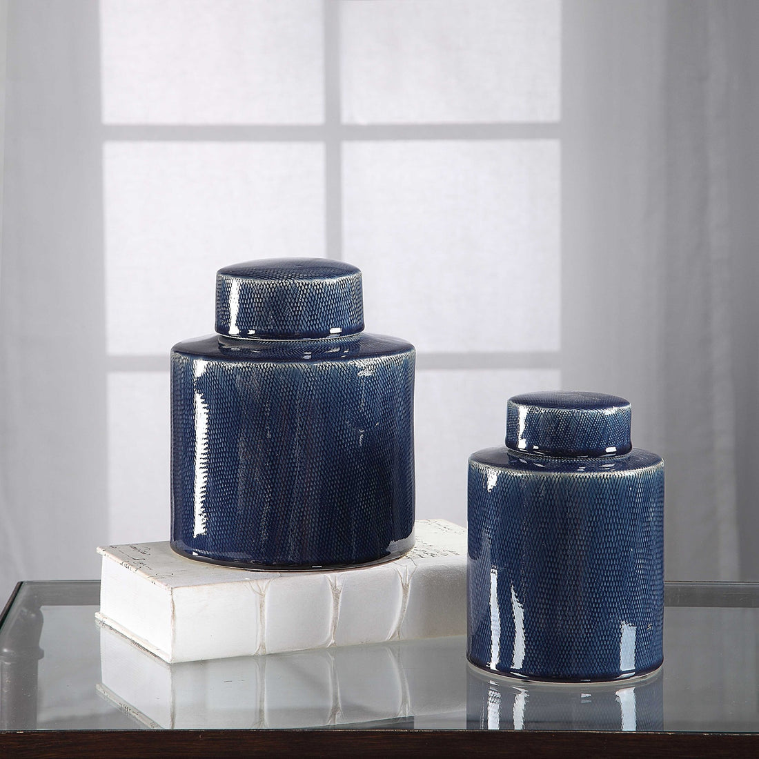 UTTERMOST Saniya Containers Set Of 2 - Decorative Accents