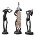 UTTERMOST Musicians Decorative Figurines Set Of 3 - Decorative Accents