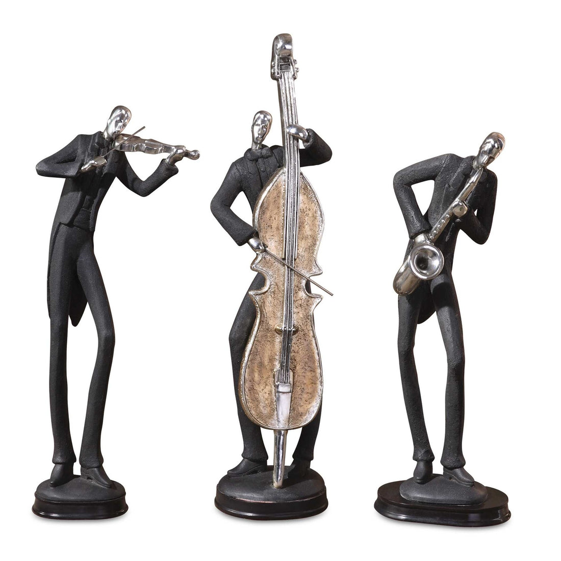 UTTERMOST MUSICIANS DECORATIVE FIGURINES - Decorative Accents