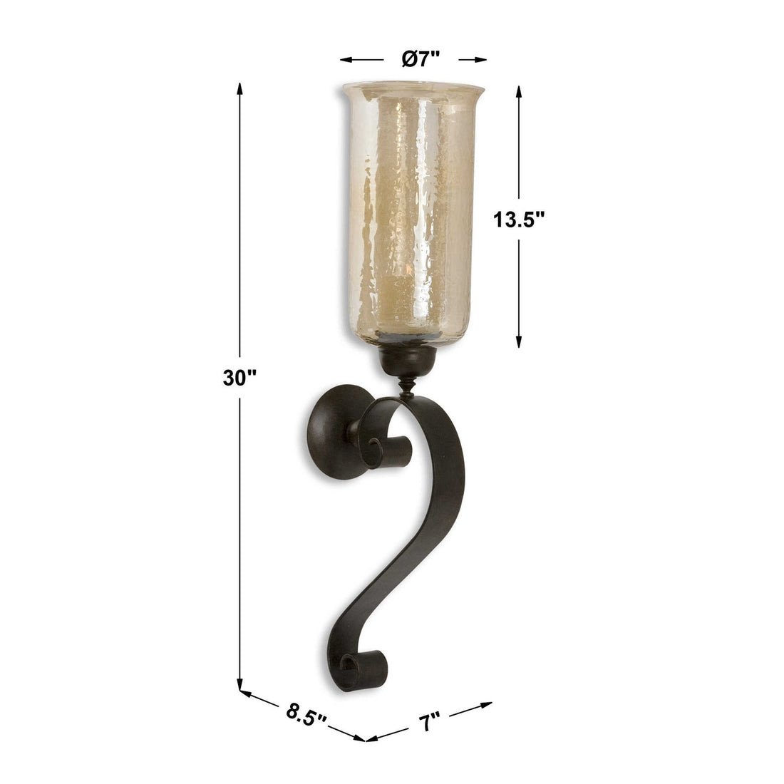 UTTERMOST Joselyn Candle Wall Sconce - Art