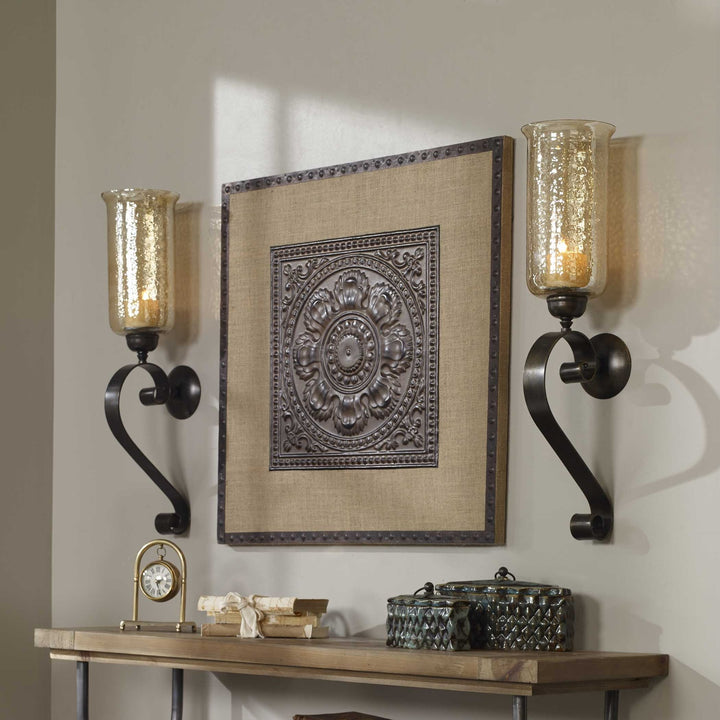 UTTERMOST JOSELYN CANDLE WALL SCONCE - Art