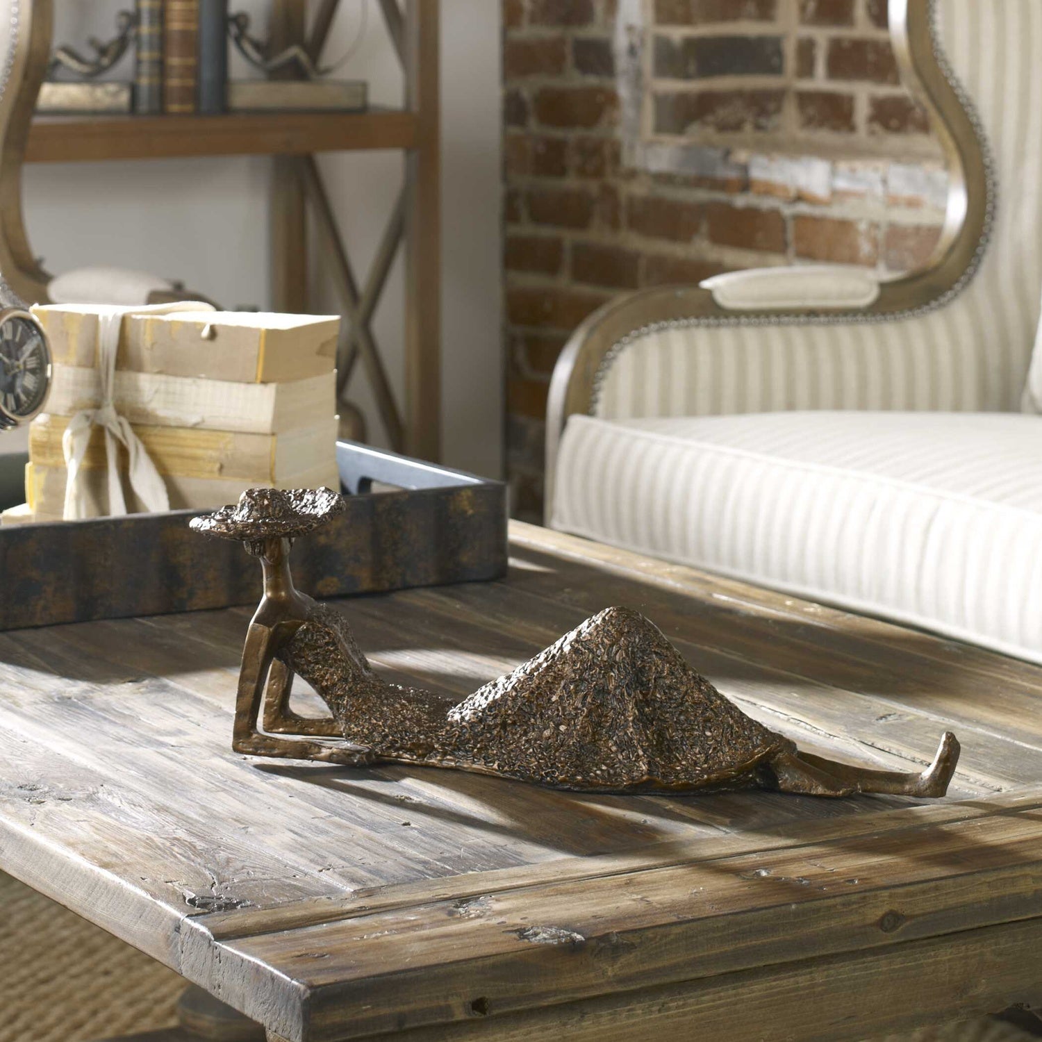 UTTERMOST SUMMER DAYS ANTIQUE SCULPTURE - Decorative Accents