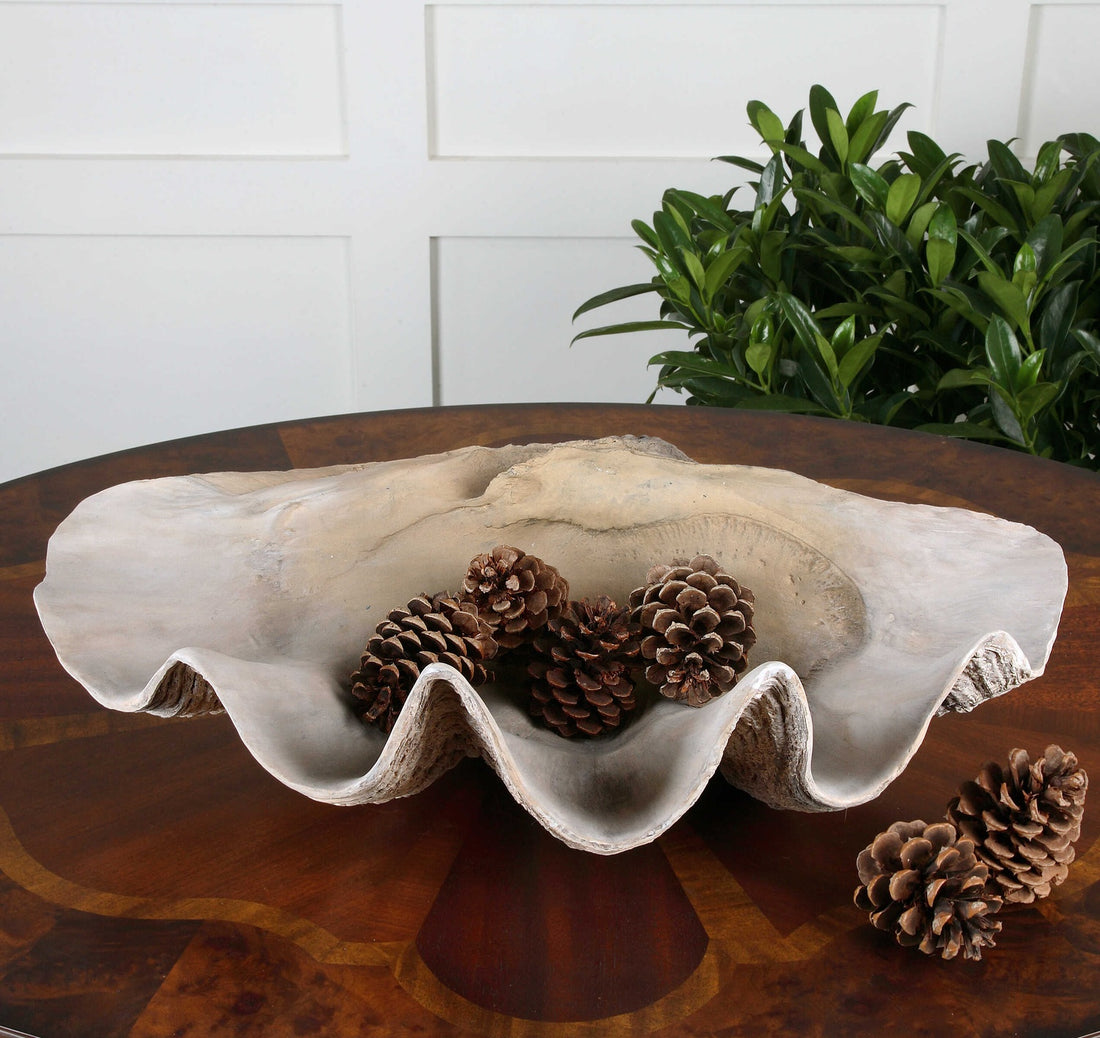 UTTERMOST Clam Bowl - Decorative Accents