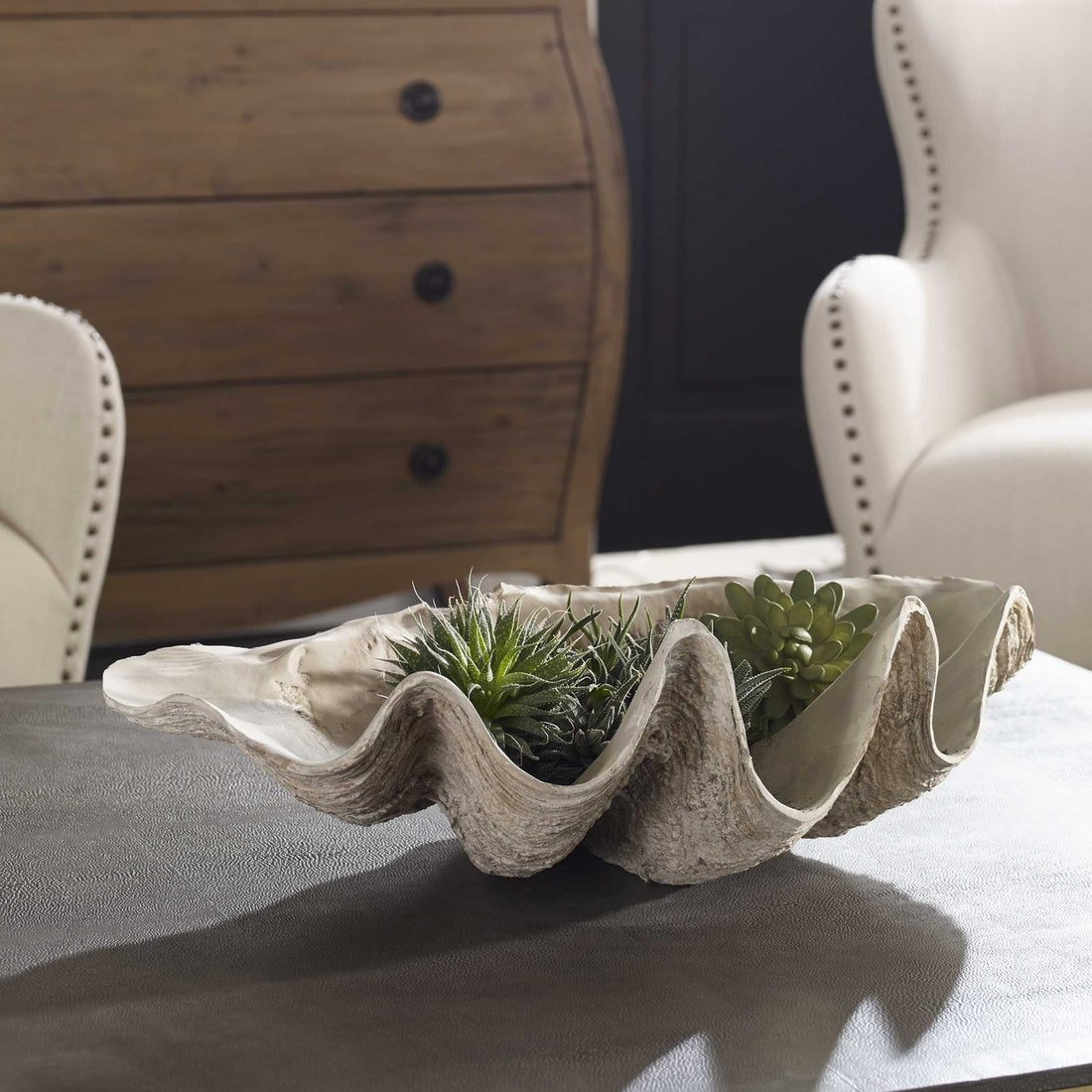UTTERMOST CLAM BOWL - Decorative Accents