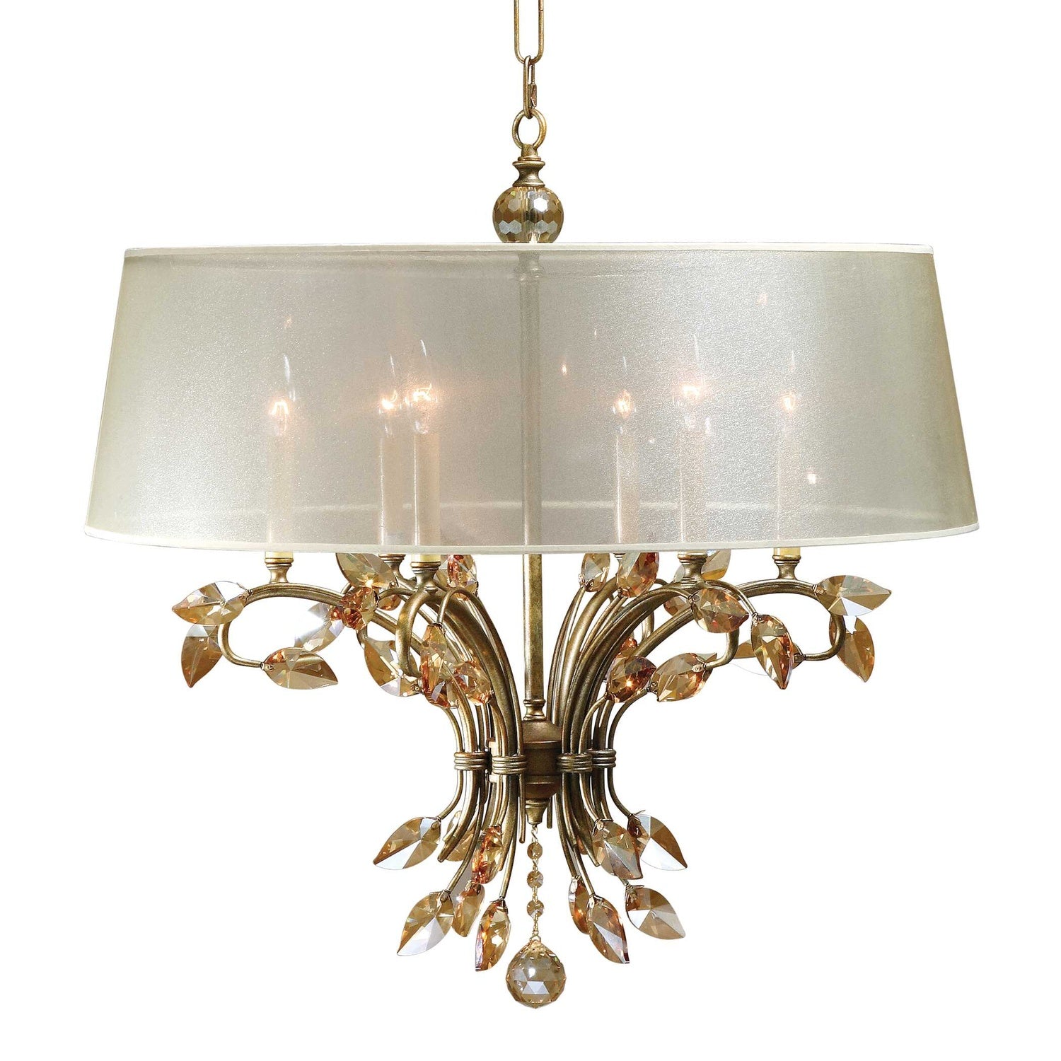 UTTERMOST, ALENYA SHADE CHANDELIER, CHANDELIER LIGHT