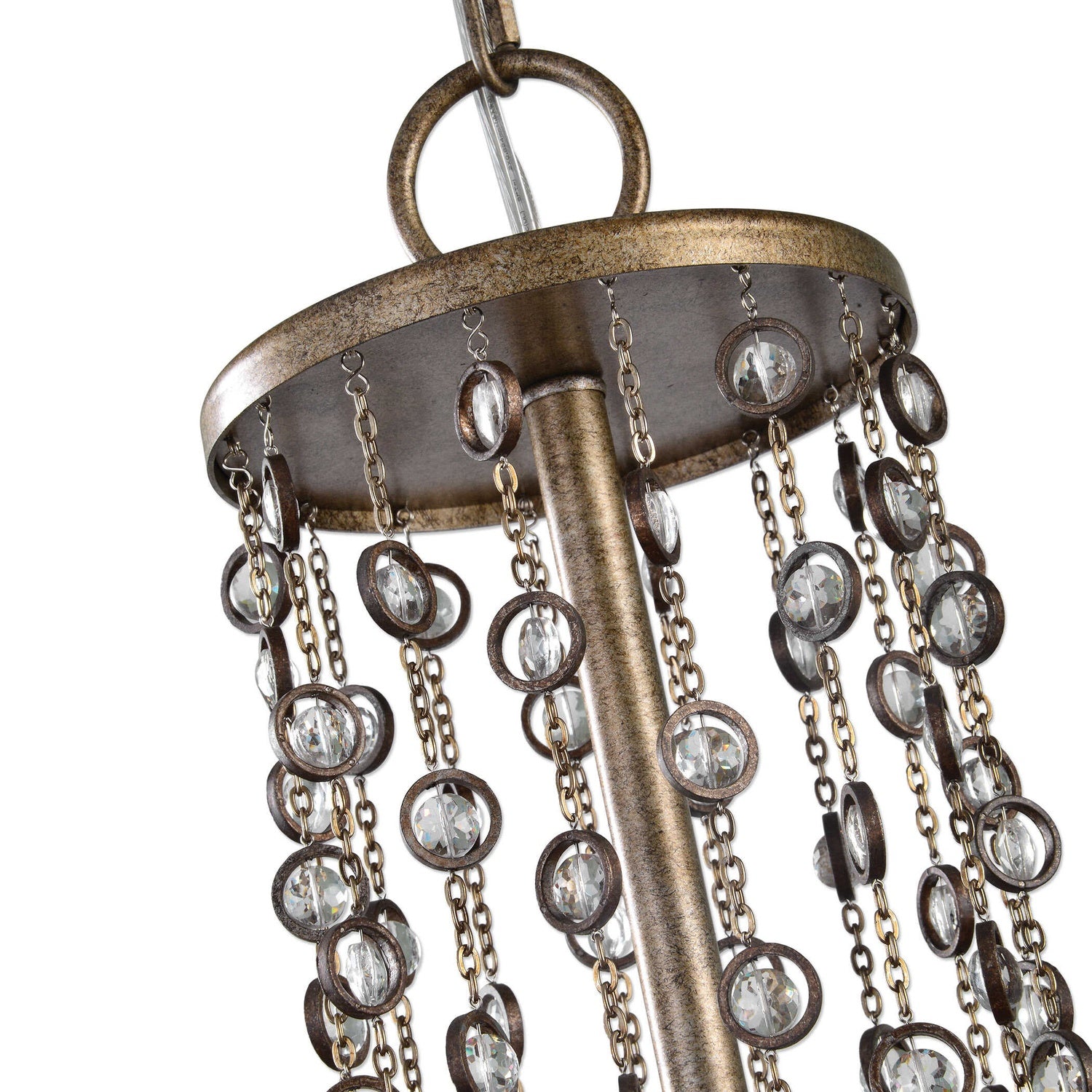 UTTERMOST, Valka Crystal Chandelier, CHANDELIER LIGHT