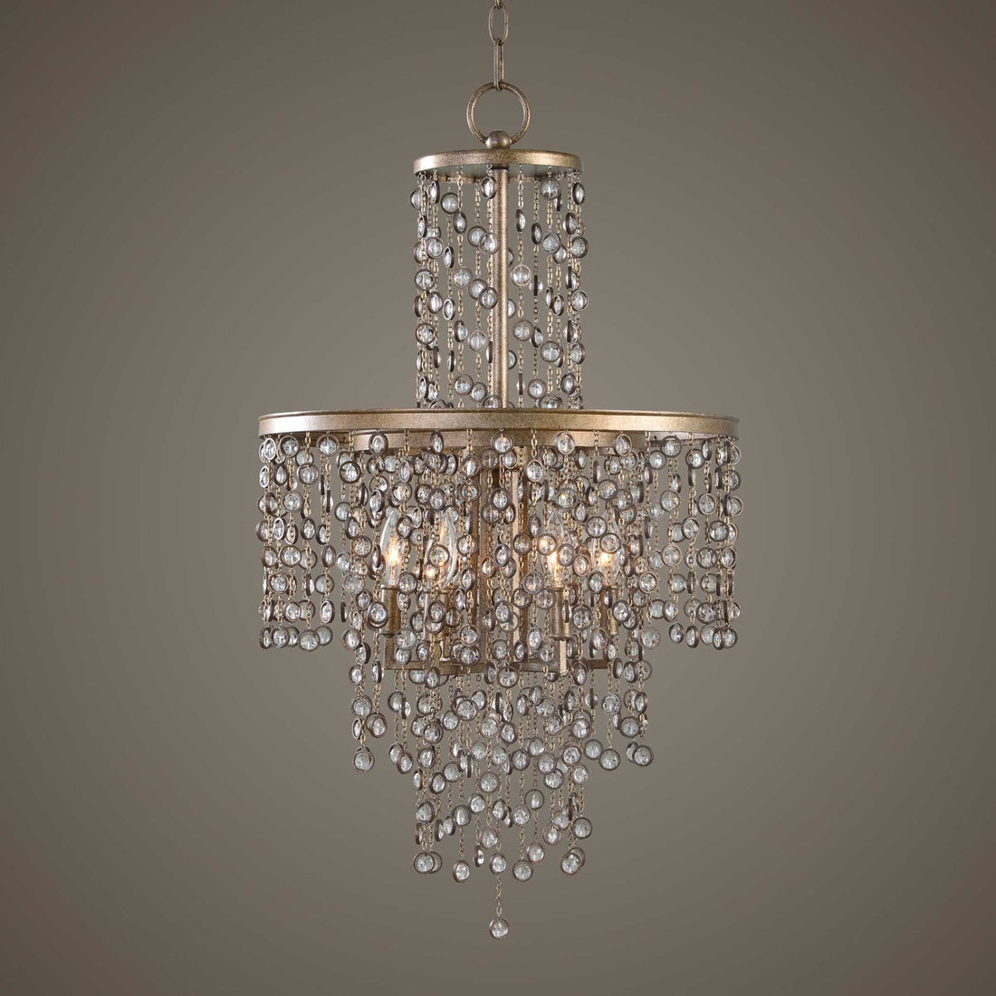 UTTERMOST, Valka Crystal Chandelier, CHANDELIER LIGHT