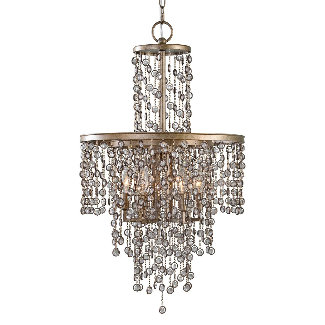 UTTERMOST, VALKA CRYSTAL CHANDELIER, CHANDELIER LIGHT