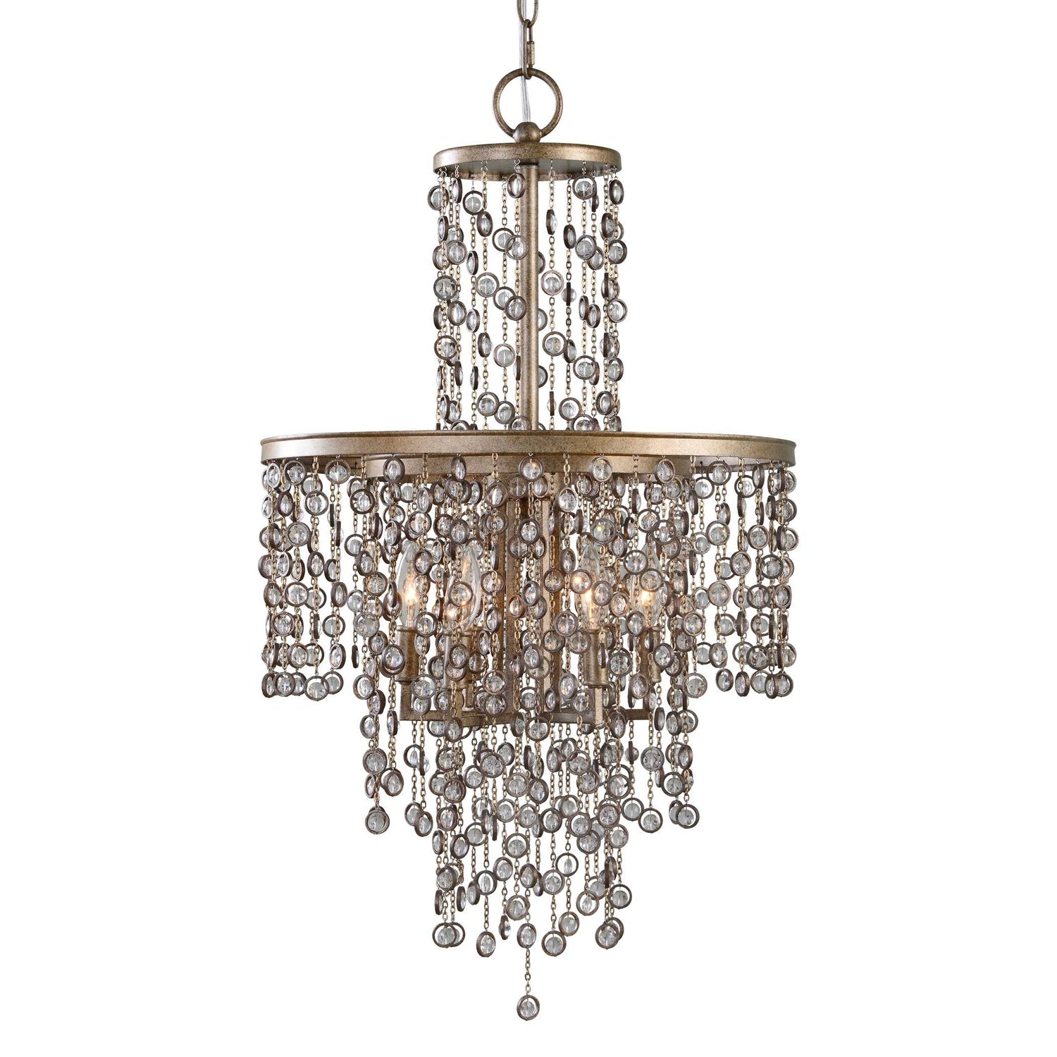 UTTERMOST, VALKA CRYSTAL CHANDELIER, CHANDELIER LIGHT