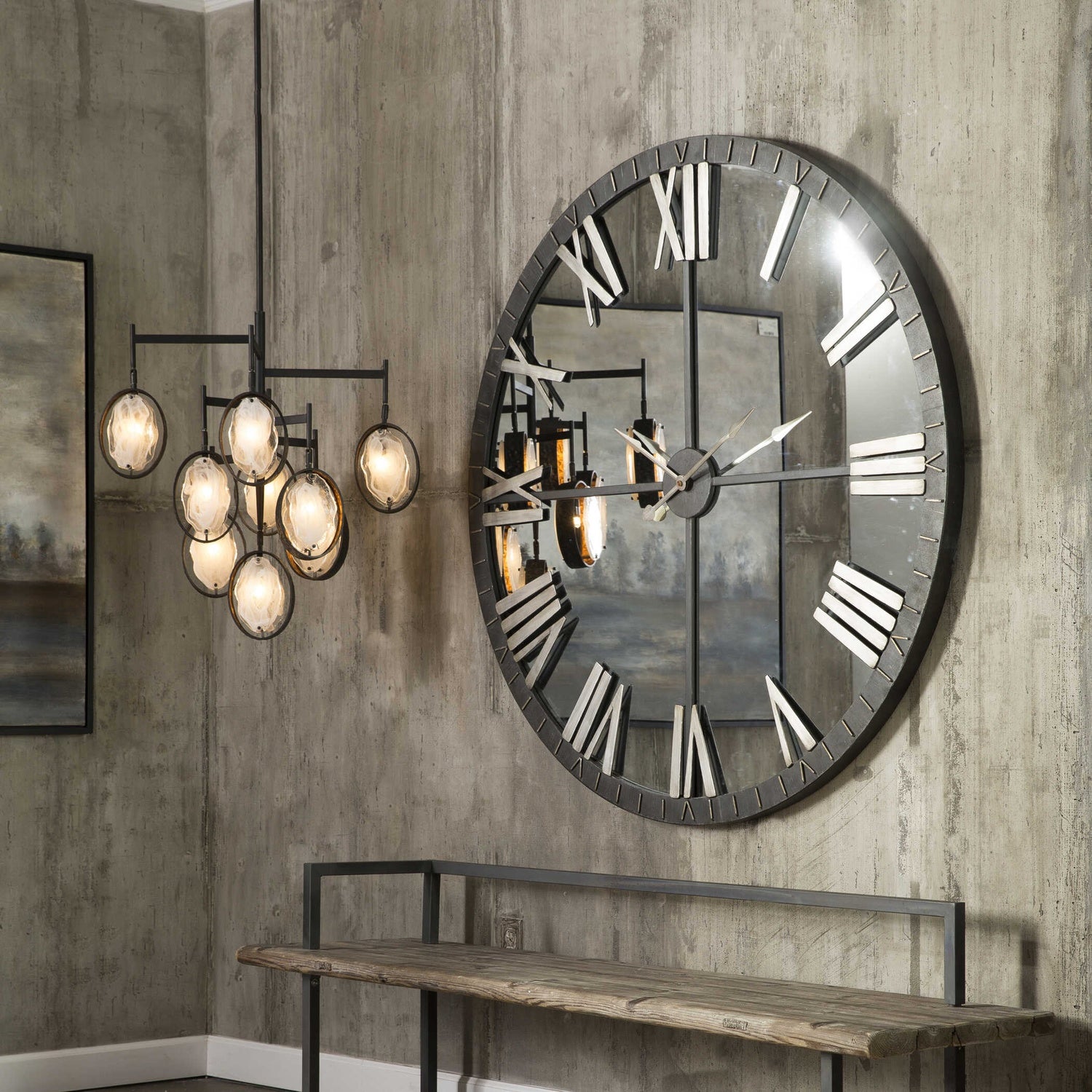 UTTERMOST, MAXIN CHANDELIER, CHANDELIER LIGHT
