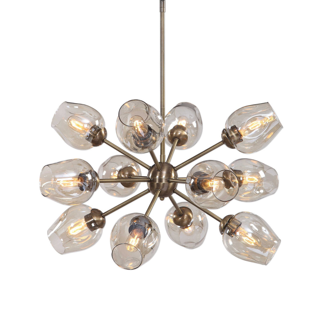UTTERMOST, CHET SPUTNIK CHANDELIER, CHANDELIER LIGHT