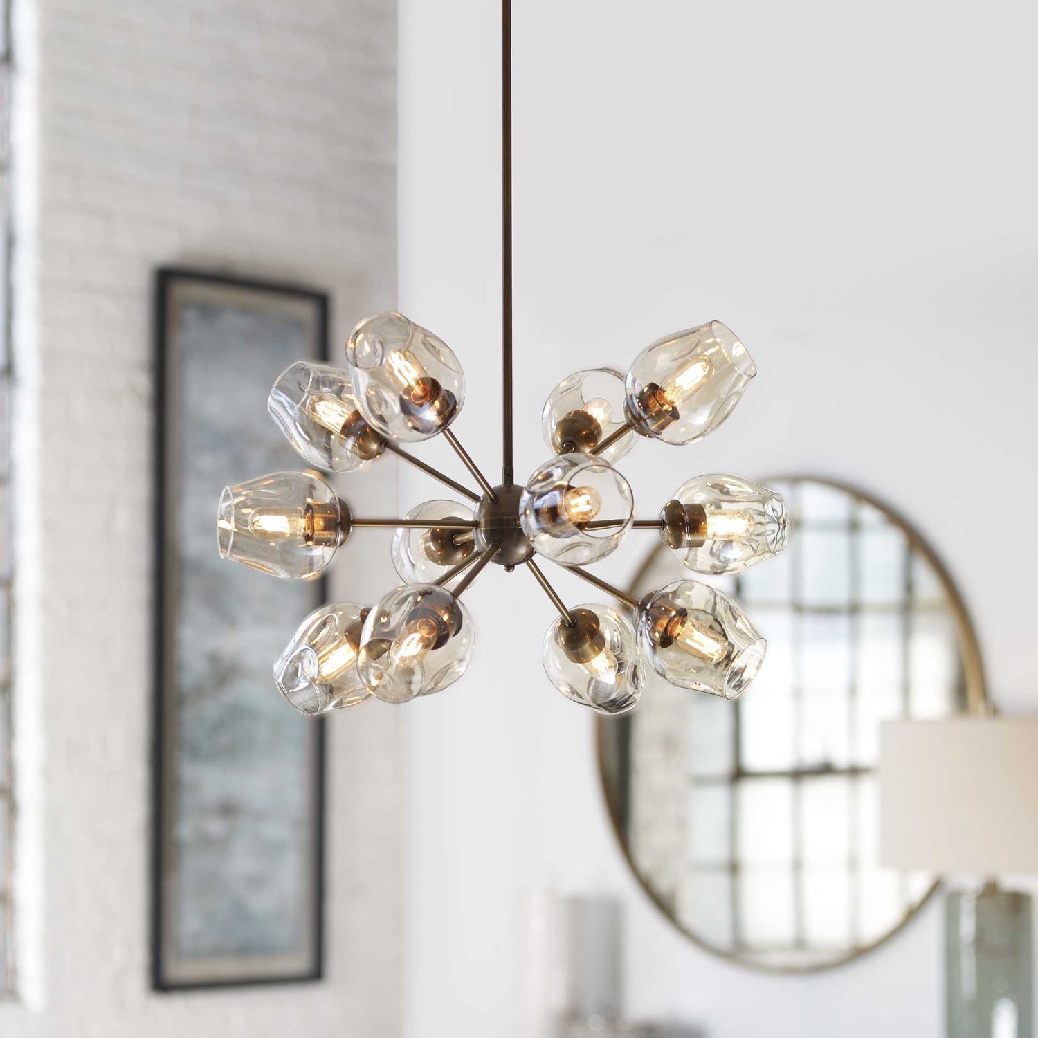UTTERMOST, Chet Sputnik Chandelier, CHANDELIER LIGHT