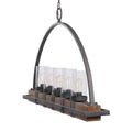UTTERMOST, Atwood Rustic Linear Chandelier, CHANDELIER LIGHT