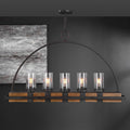 UTTERMOST, ATWOOD RUSTIC LINEAR CHANDELIER, CHANDELIER LIGHT