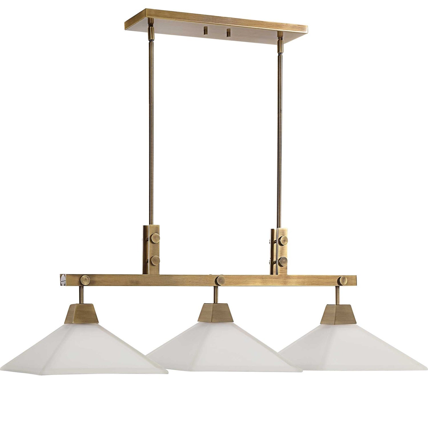 UTTERMOST, BROOKDALE INDUSTRIAL LINEAR CHANDELIER, CHANDELIER LIGHT