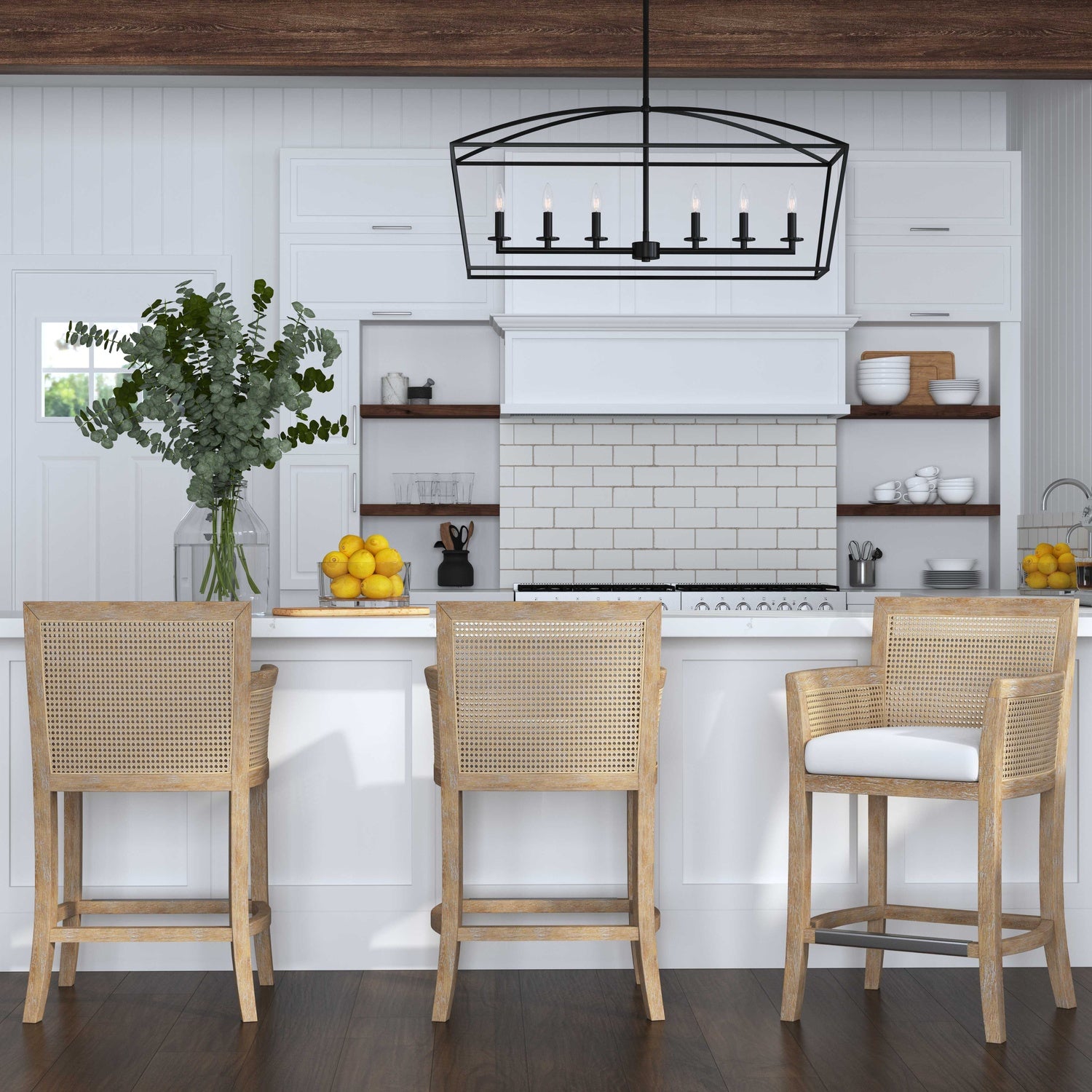 UTTERMOST, CLAYTON LINEAR CHANDELIER, CHANDELIER LIGHT
