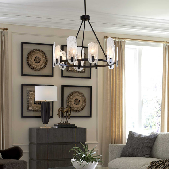 UTTERMOST, ELLIPSE CHANDELIER, CHANDELIER LIGHT