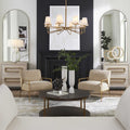 UTTERMOST, Lassen Chandelier, CHANDELIER LIGHT