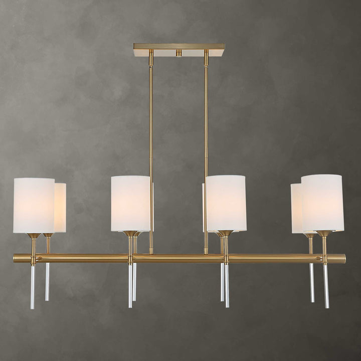 UTTERMOST, AWYR LINEAR CHANDELIER, CHANDELIER LIGHT