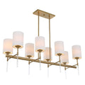 UTTERMOST, AWYR LINEAR CHANDELIER, CHANDELIER LIGHT