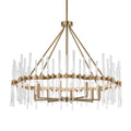 UTTERMOST, CRYSTAL STICK CHANDELIER, CHANDELIER LIGHT