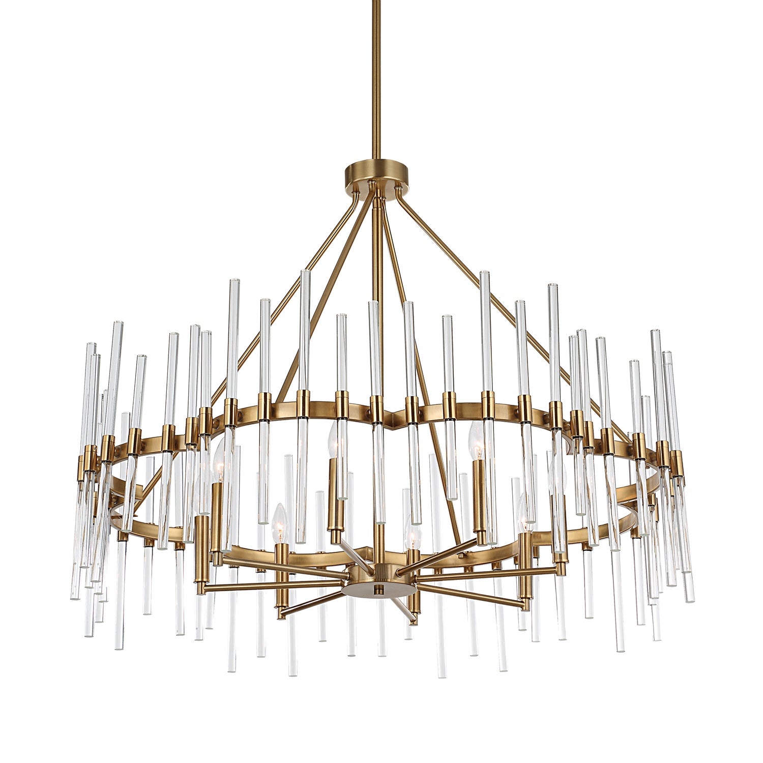 UTTERMOST, Crystal Stick Chandelier, CHANDELIER LIGHT