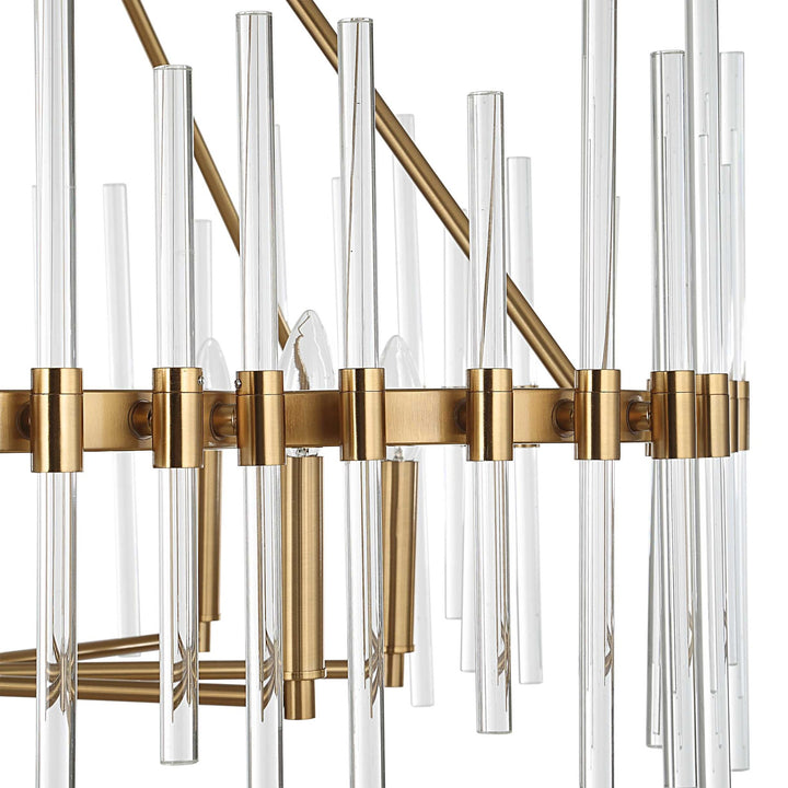 UTTERMOST, Crystal Stick Chandelier, CHANDELIER LIGHT