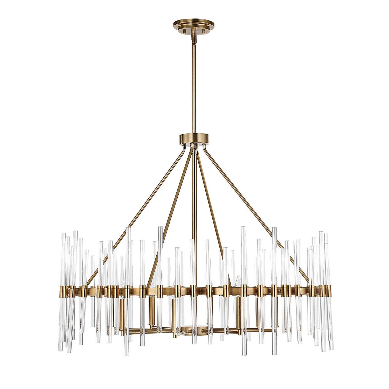 UTTERMOST, CRYSTAL STICK CHANDELIER, CHANDELIER LIGHT