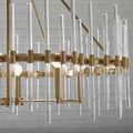UTTERMOST, CRYSTAL STICK CHANDELIER, CHANDELIER LIGHT