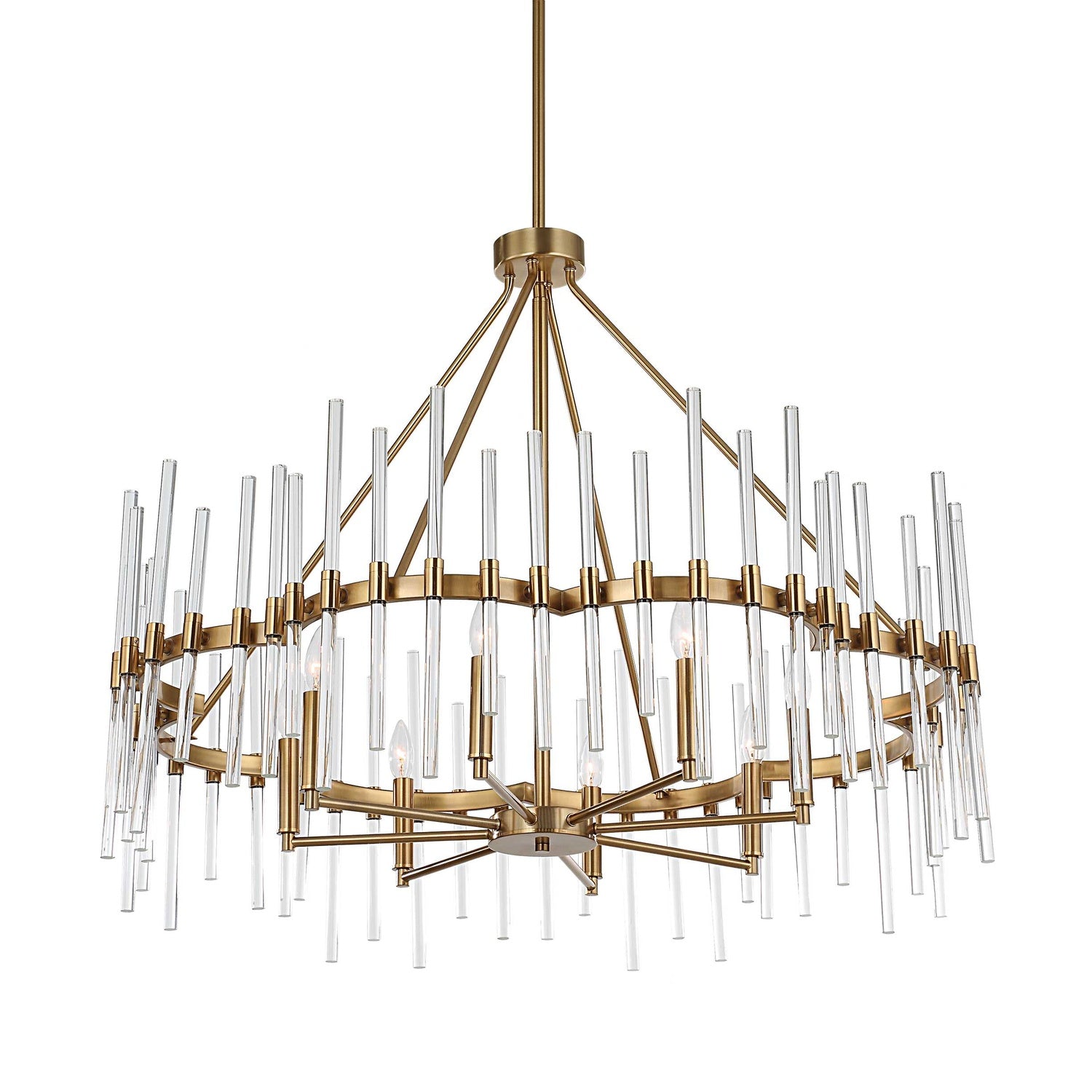 UTTERMOST, Crystal Stick Chandelier, CHANDELIER LIGHT