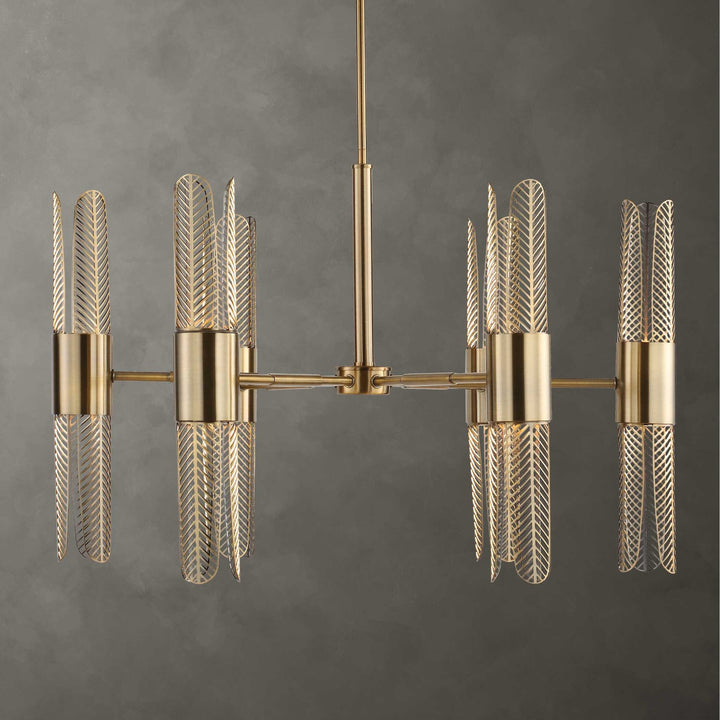UTTERMOST, CRET CHANDELIER, CHANDELIER LIGHT