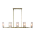 UTTERMOST, MISTIE LINEAR CHANDELIER, CHANDELIER LIGHT