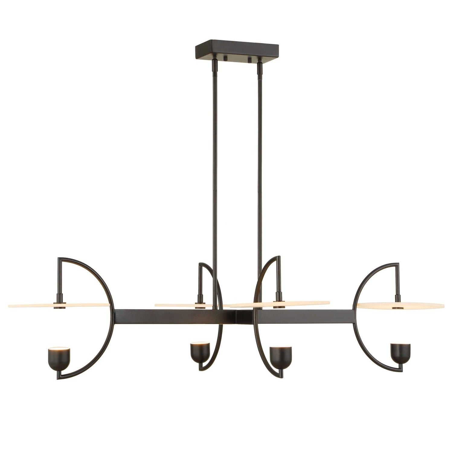 UTTERMOST, KYOTO LINEAR LED CHANDELIER, CHANDELIER LIGHT