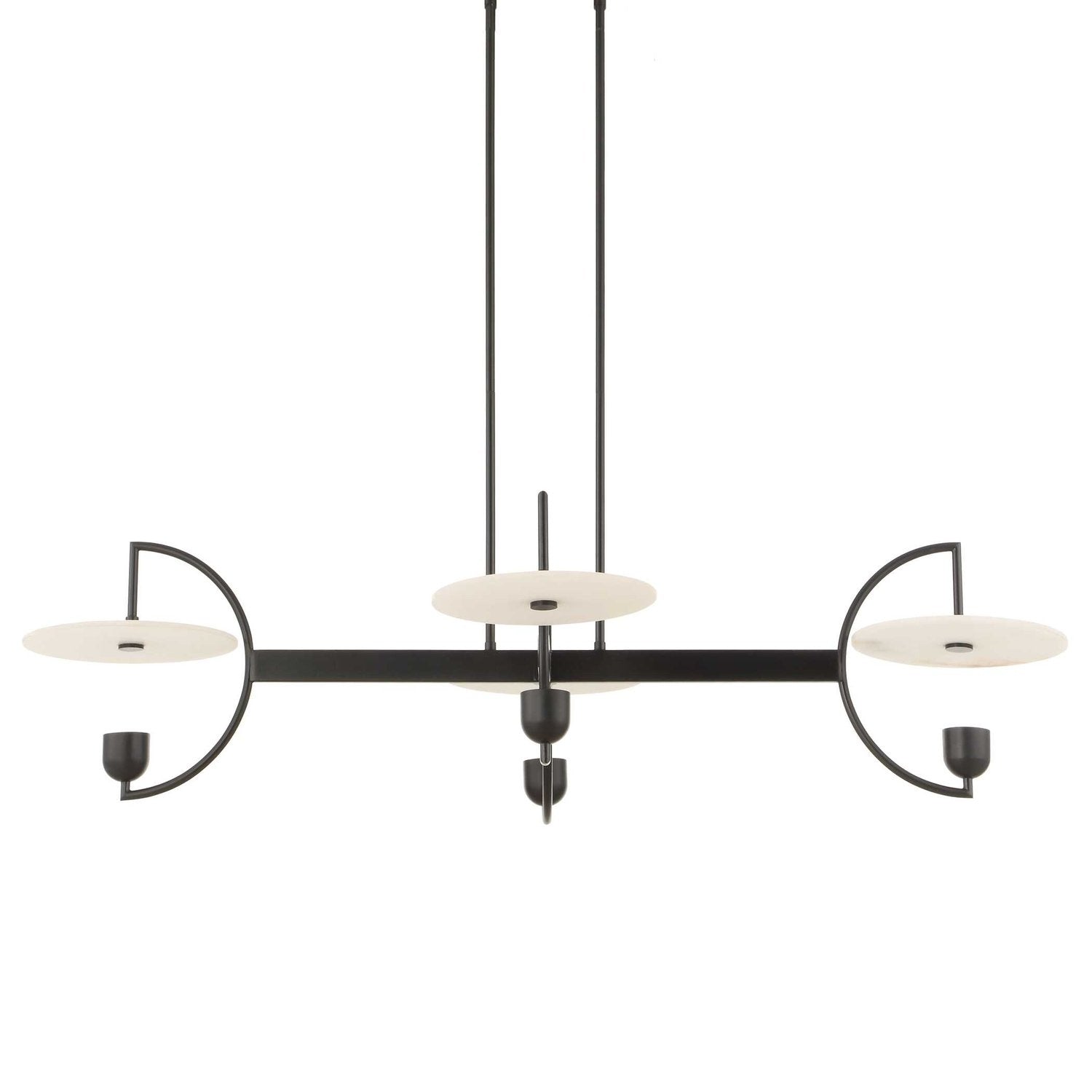 UTTERMOST, KYOTO LINEAR LED CHANDELIER, CHANDELIER LIGHT