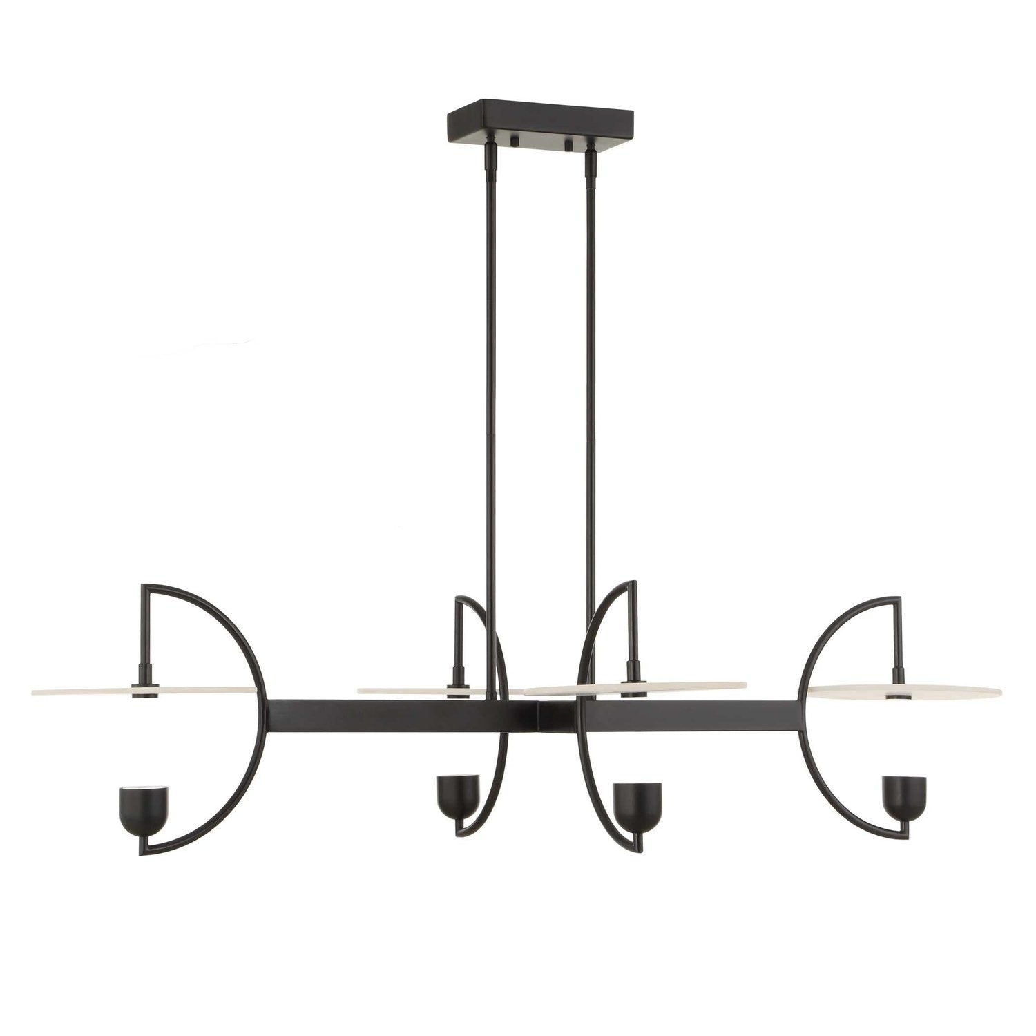 UTTERMOST, KYOTO LINEAR LED CHANDELIER, CHANDELIER LIGHT