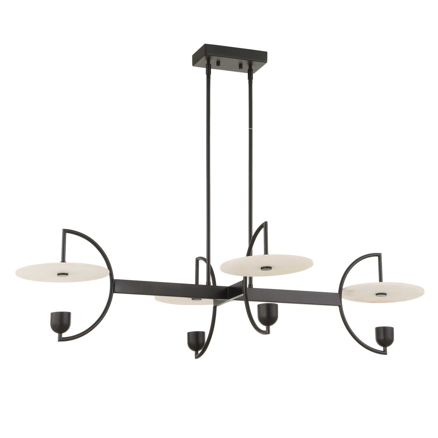 UTTERMOST, KYOTO LINEAR LED CHANDELIER, CHANDELIER LIGHT
